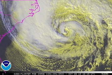 Sandy off Myrtle Beach & southeast of Hatteras