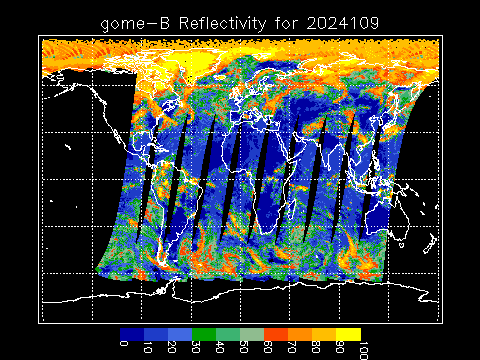 Daily GOME Reflectivity
