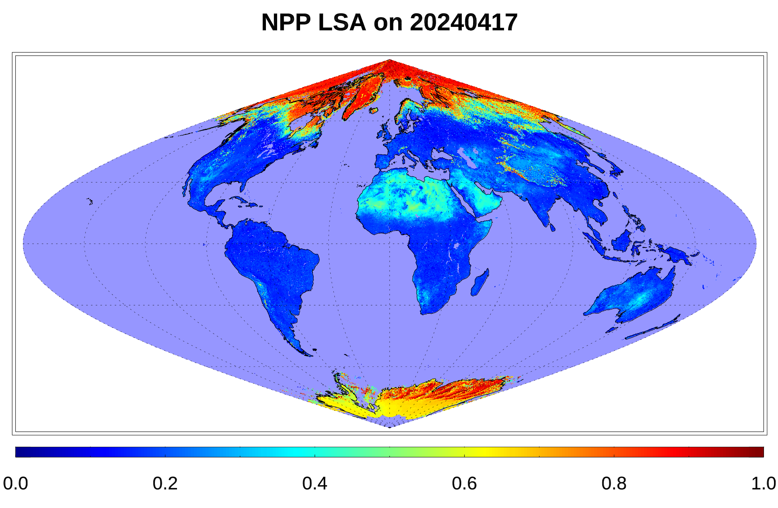 Sample SSM/IS Surface Type Image