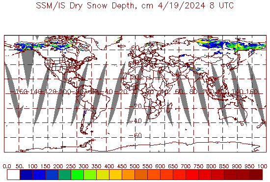 Current Snow Depth Image