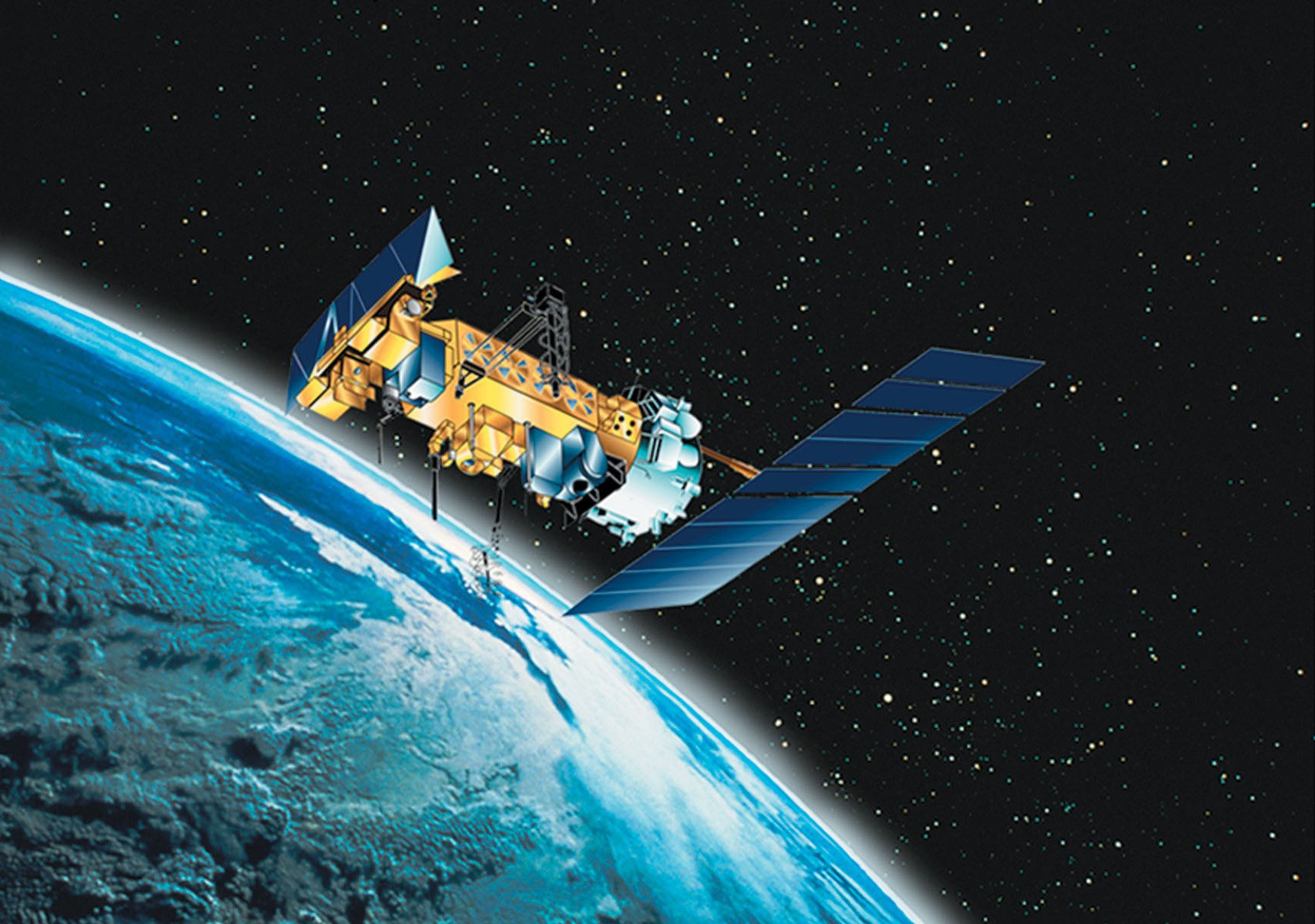 POES Rendered Satellite